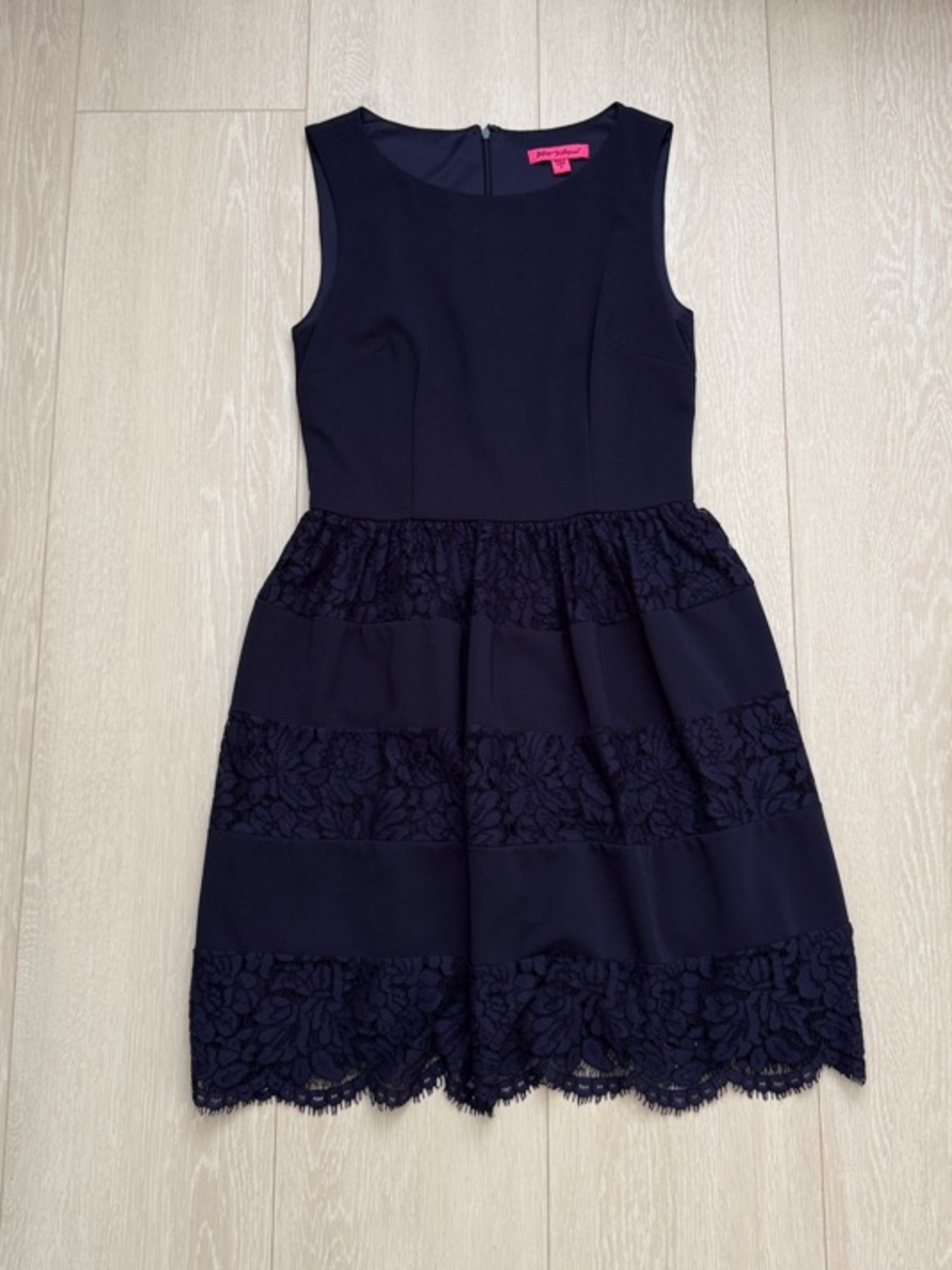 Betsey Johnson Midnight Blue Lace Dress